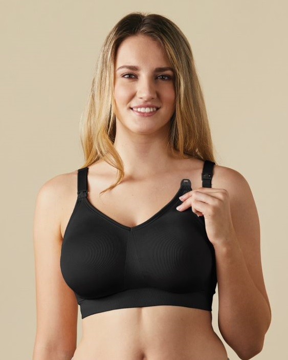 Hotmilk My Necessity Black Wire Free Nursing Bra (DDD-I Cups) –