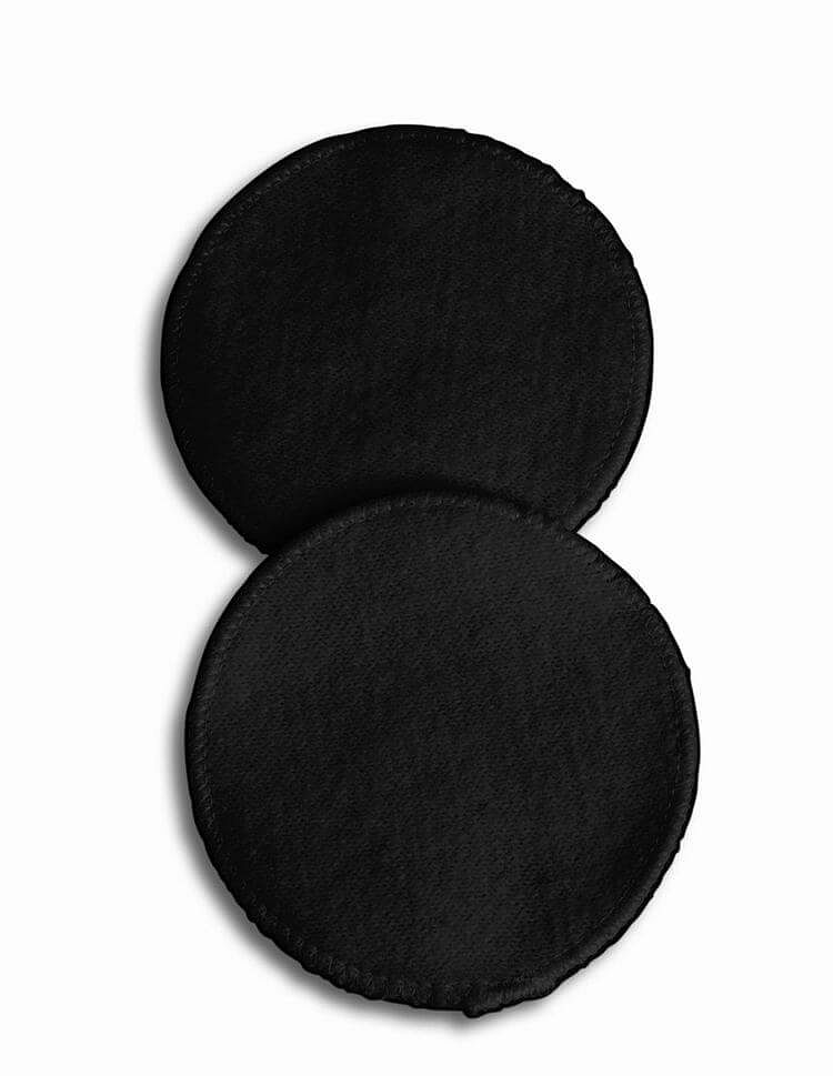 Carriwell Black Soft Touch Cotton Washable Breast Pads Code 129