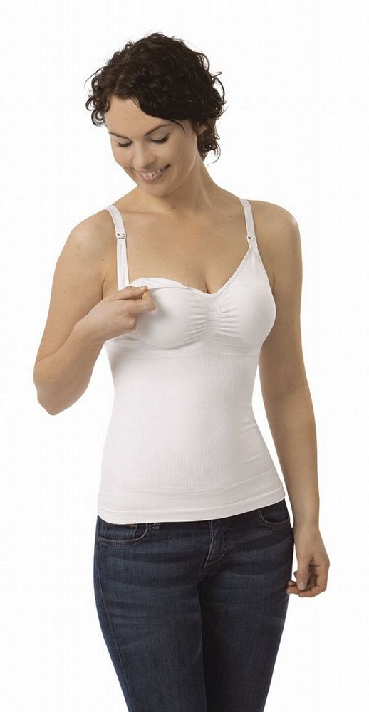 Carriwell White Seamless Nursing Control Cami £33.99 - Carriwell Nursing  Bras Free UK Delivery