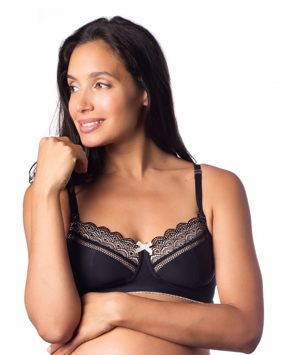 Project Me Ambition Triangle D-G Cups Black Nursing Bra ***SALE