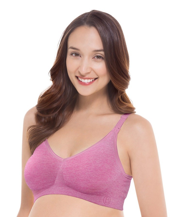 Bravado Yoga Nursing Bra Pink Heather ***SALE ITEM - LIMITED SIZES LEFT***  £12.99 - Bravado Nursing Bras Free UK Delivery