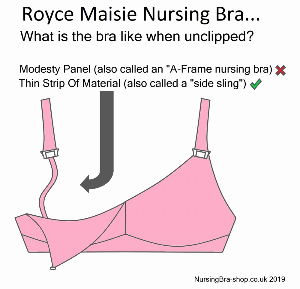 Royce Maisie Coral Padded C-G Cups Nursing Bra £31.00 - Royce