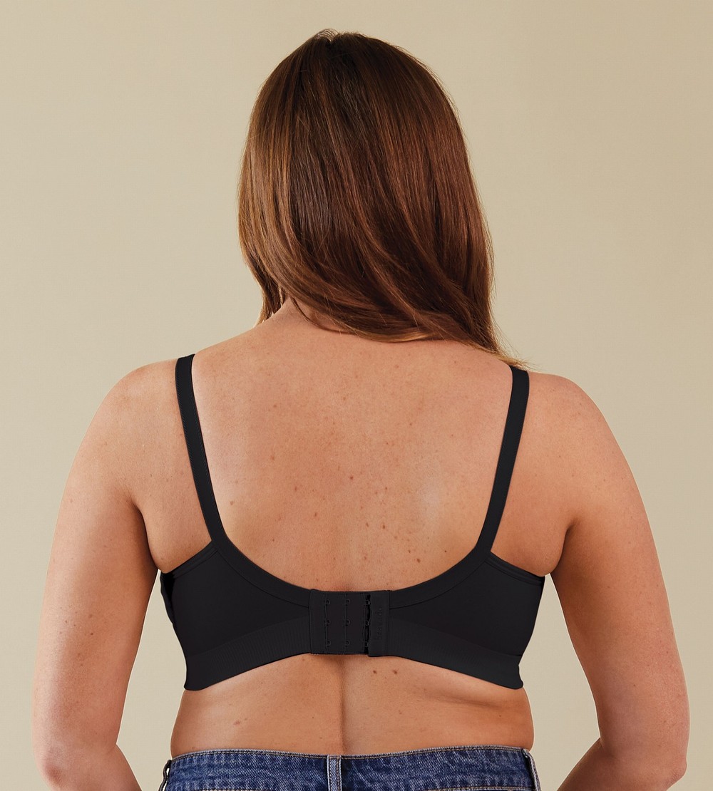 Bravado Body Silk Seamless Sheer Black Nursing Bra 36 00 Bravado 