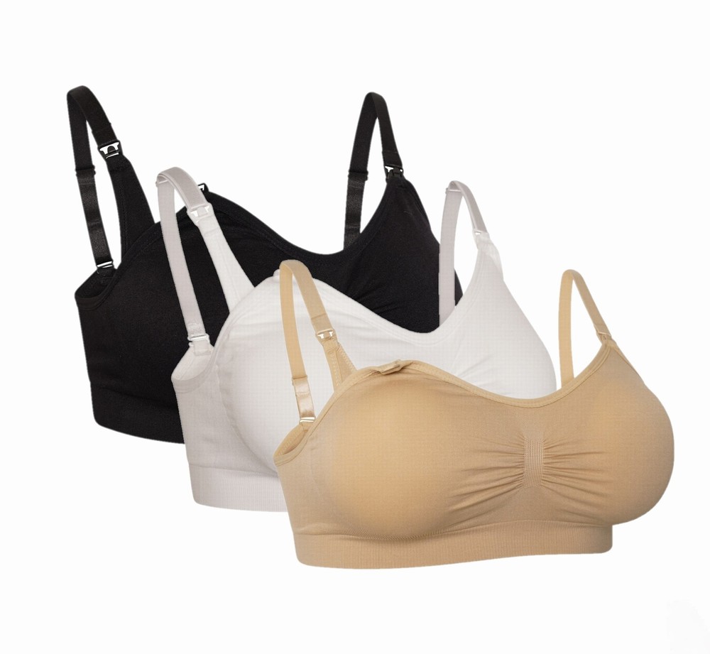 Auden Bra Nursing Lightly Lined Wire Free Tan 40DD Nursing Bra